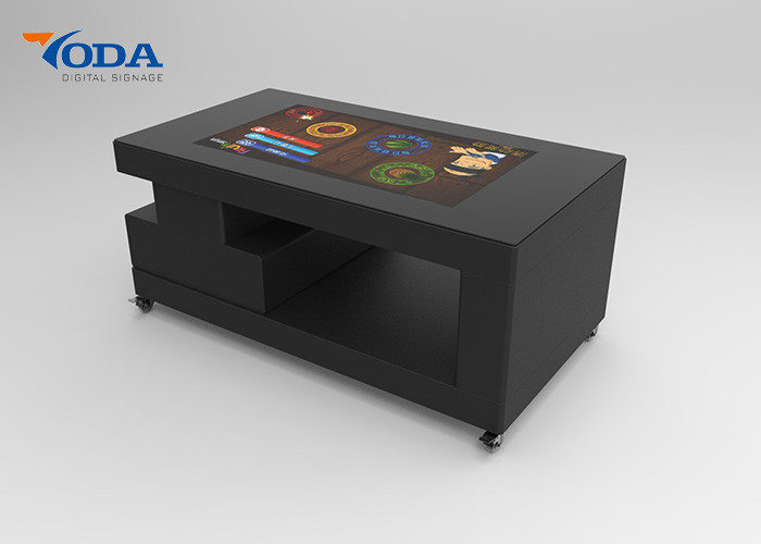 43 Inch LCD Touch Screen Table Unique Amusements LCD Touch Table For Reception Room